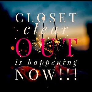 Closet clean out!!